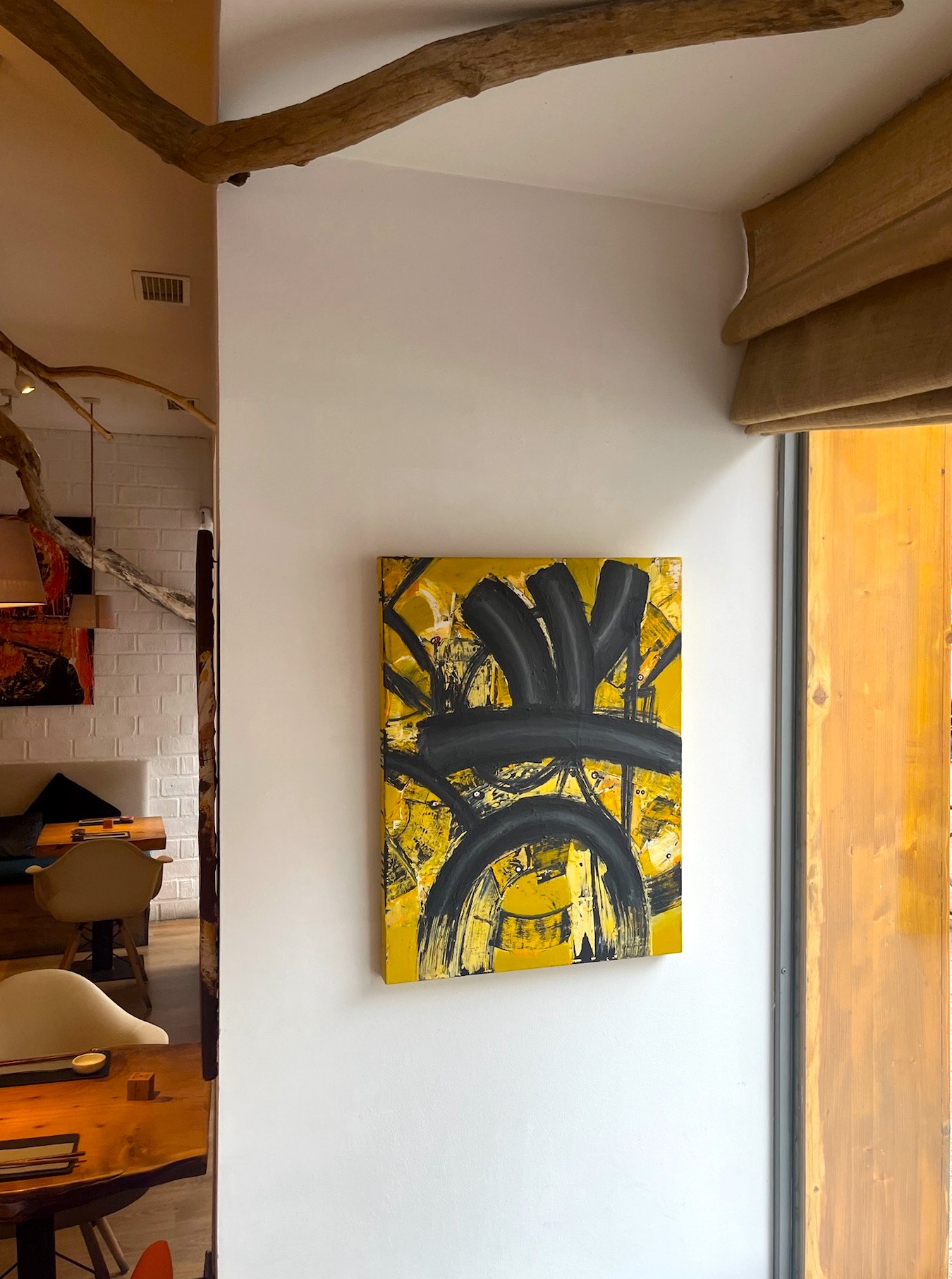 Acrylic and Mixed Media on Canvas